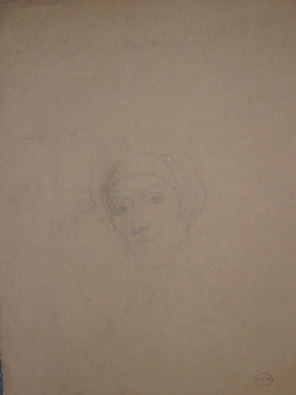 40ch. pencil portrait of Anais